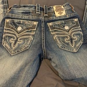MENS ROCK REVIVAL JEANS